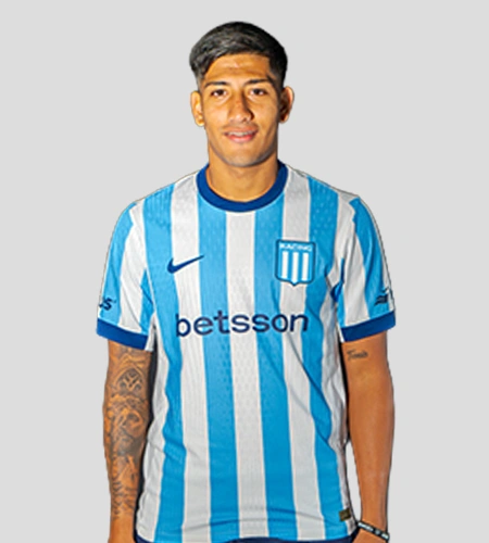 MARTINEZ, Mateo Ezequiel, jugador de Racing Club